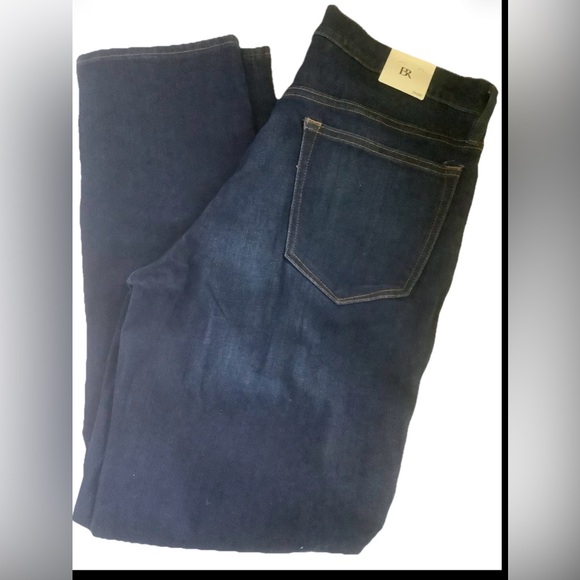 Banana Republic 33 x30 jeans slim fit luxe traveler Men's Dark Blue Jeans